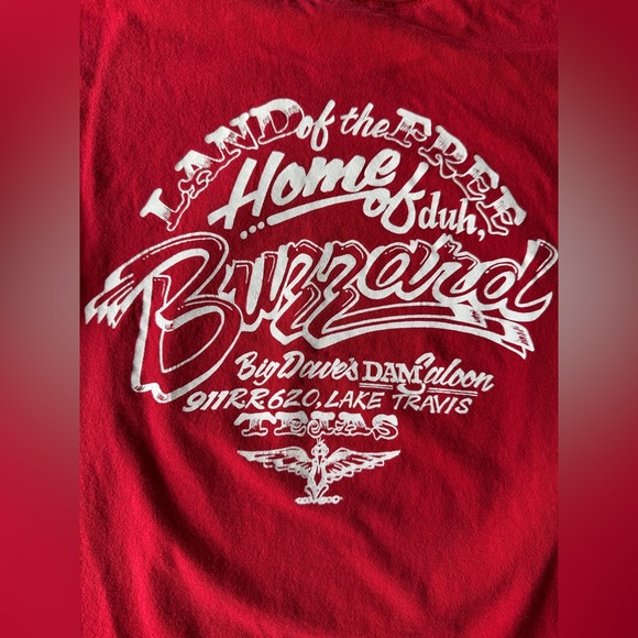 Vintage 90's Big Dave's Dam Saloon Graphic Tee - Size SMALL - Picture 7 of 7